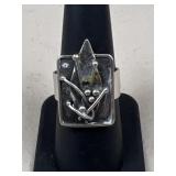 Sz 8 Sterling Silver Ring