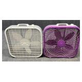 Lasko Box Fans / 2 PC
