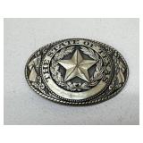 Tony Lama "State Series"  Brass Belt Buckle