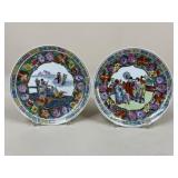 Asian Style Decorative Plates