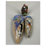 Ceramic Wall Vases / 3 pc
