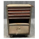 Rolling Metal Tool Cabinet