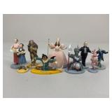 The Wizard Of Oz Portrait Sculptures / 9pc