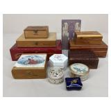 Cigar/Jewelry/Keepsake Boxes / 12 pc