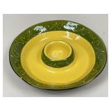 Crate & Barrel Chip And Dip Dish