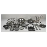 Silver Plate Assortment / 39 pcs