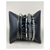 Alex & Ani Silver Tone Bracelets / 7 pc