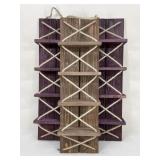 Wooden Hanging Wine Racks / 3 pc