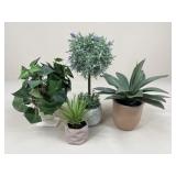 Artificial Plants / 4 pc