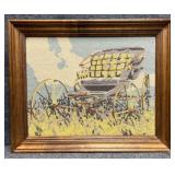Carriage Wagon Needlepoint