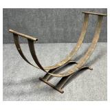 Large Metal Firewood Holder