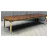 10 ft Davis Cabinet Co Dining Table w/ 3 leaves