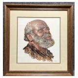 Portrait Print Signed by Denis Murphy