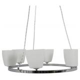 6 Light Hanging Chandelier / Fixture NIB