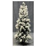 6.5 Ft Flocked Christmas Tree