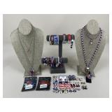 USA Costume Jewelry / 37 pc