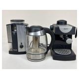 Breville|Chefman|KRUPS Kitchen Appliances / 3 pc