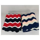 Crotchet Blankets / 2 pc