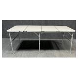 Compact Metal Folding Table