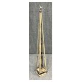 Wood Christmas Tree Flameless Candle Holder