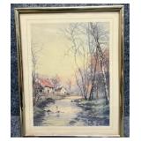 Vieille Auberge Print by Boyer