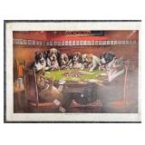 "Poker Sympathy" Print by CM Coolidge