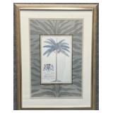 Palm Tree Print Framed