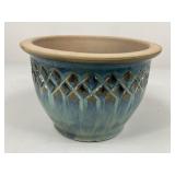 Glazed Clay Planter