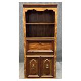 Bookshelf w / Drop Front Desk
