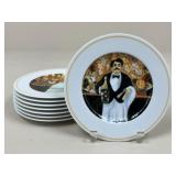 Eschenbach "The Cabaret Suite" Plates / 8 pc