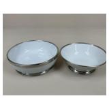Thun Ceramic & Pewter Bowls