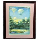 Hot-Air balloons S/N Print by T. Wallice