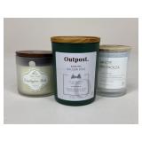 Scented Candle Assortment - NEW / 3 pc