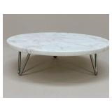 Marble Top Cake Stand