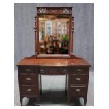 Mahogany Vanity w / Mirror