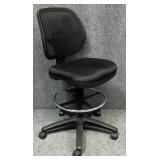 Adjustable Counter Height Rolling Office Chair