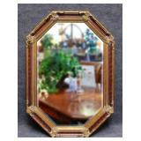 Ornate Octagonal Framed Mirror