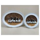 Guy Buffet Collection Plate & Platter
