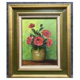 "Poppies" Original Painting on Canvas Signed