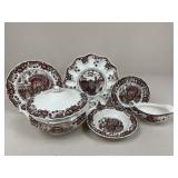 Johnson Bros "His Majesty" Turkey China Set