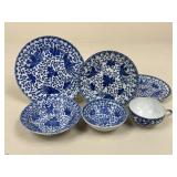Blue & White China / 6 pc