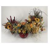 Fall Floral Arrangements / 3 pc