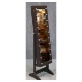 Lighted Jewelry Cabinet / Cheval Mirror