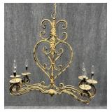 Gold Tone Chandelier