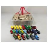 Wooden Trains & Tracks