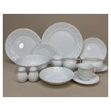 Mikasa Wedding Band China Set / 57 pc