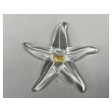 Baccarat Starfish Paperweight