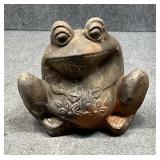 Terracotta Frog Planter