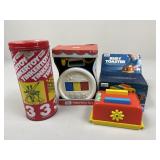 Vintage Fisher Price & Gabriel Toys / 3 pc