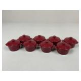 Denmark Ramekins w/ Lids / 8 pc